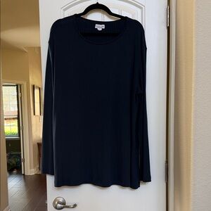 Chic Soul Deep Blue Long Sleeve Tee
